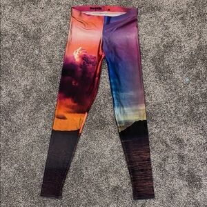 Blackmilk Sunset Horizon Leggings